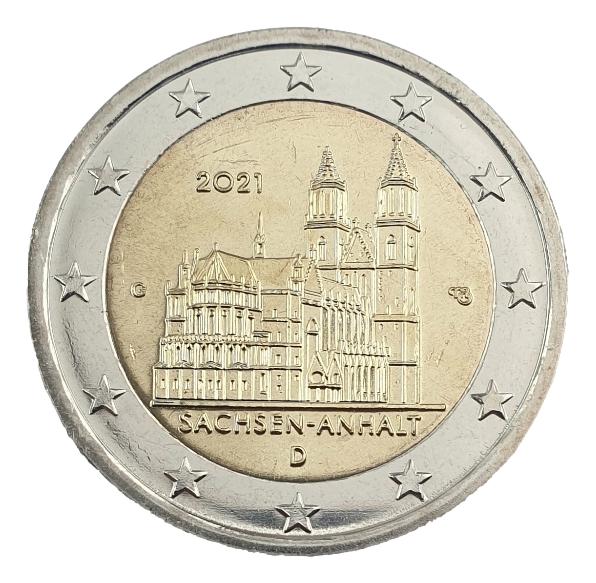 Allemagne - 2 euros 2021 G, non circulée