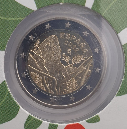Espagne - Pièce de 2 euros 2022, qualité Belle Épreuve