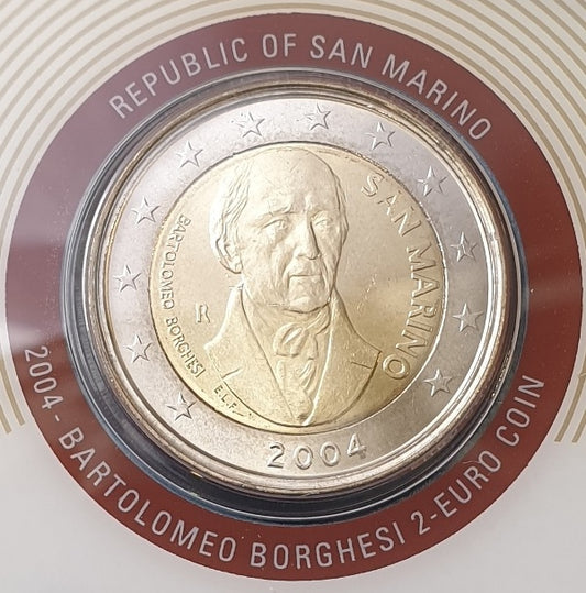 Saint-Marin - 2 Euro 2004, Bartolomeo Borghese