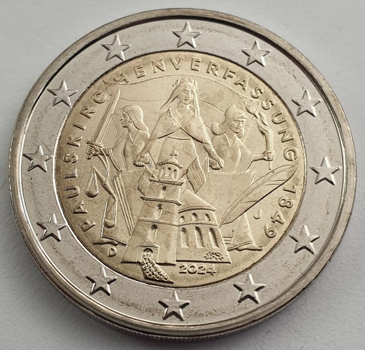 Allemagne - 2 euros 2024 B, (J), non circulé