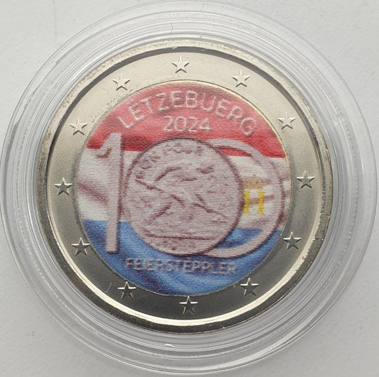 Luxembourg - 2 Euro 2024, Avers